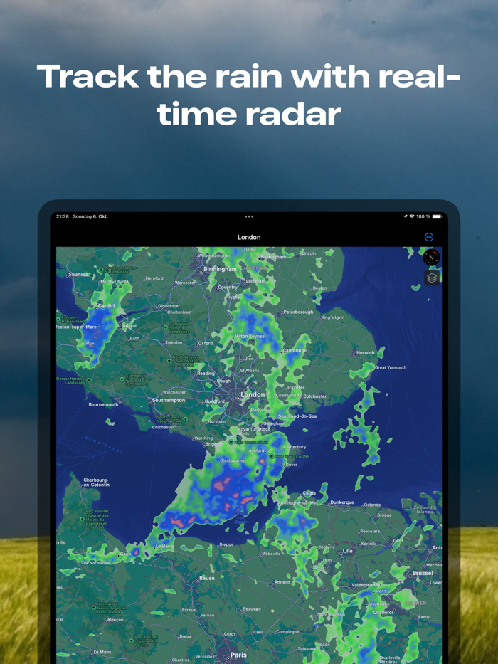 Rain Viewer Rain Radar Map