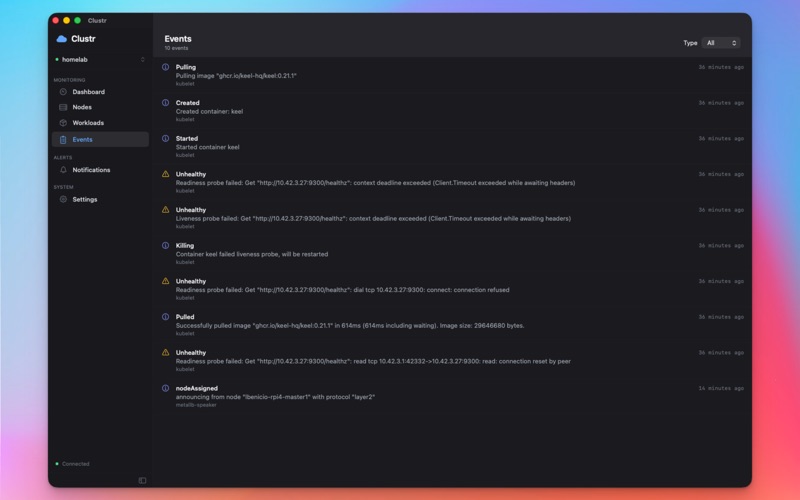 ClustrK8s screenshot