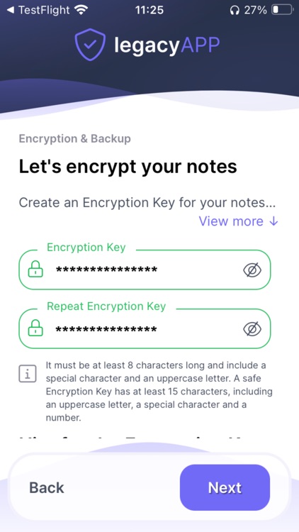 LegacyApp Safe Notes & Vault screenshot-5