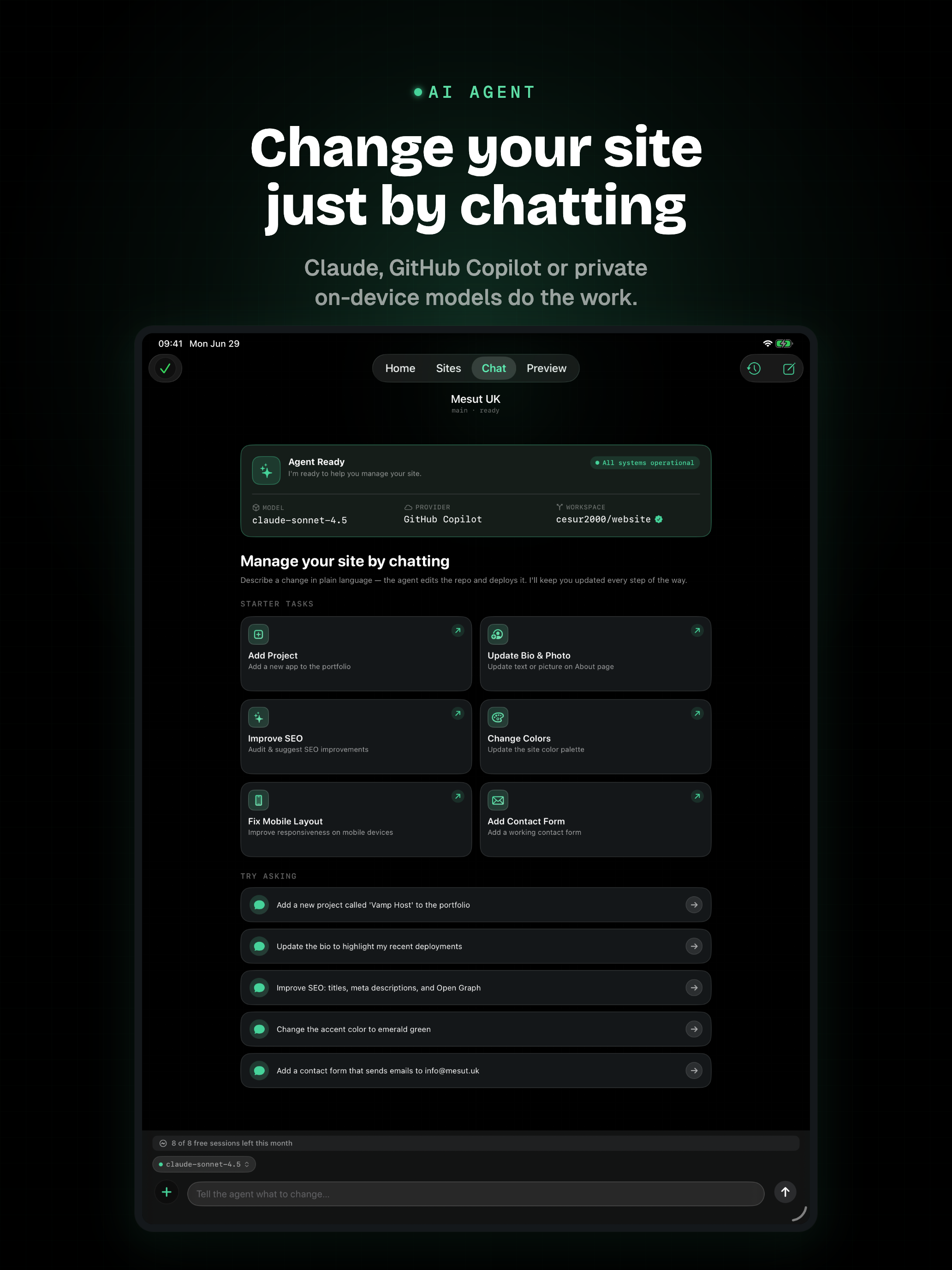 SiteAgent AI : Website Manager screenshot 6