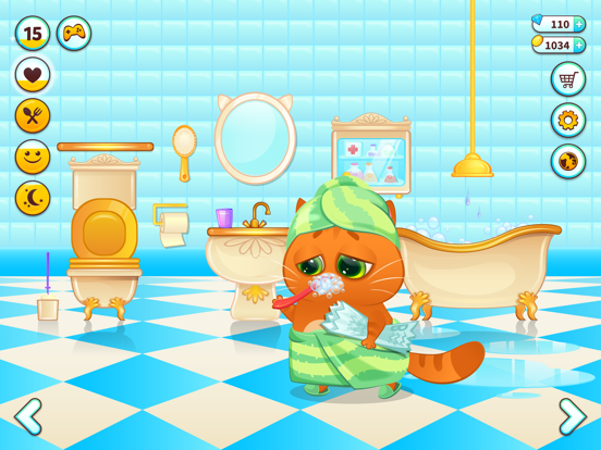Screenshot #4 pour Bubbu – My Virtual Pet Cat