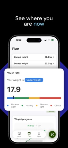 BiteTracker AI Calorie Tracker Screenshot 5 of 6