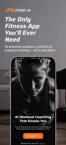 FitWit AI – Fitness & Meals screenshot