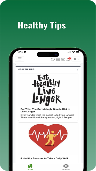Health2Go Screenshot