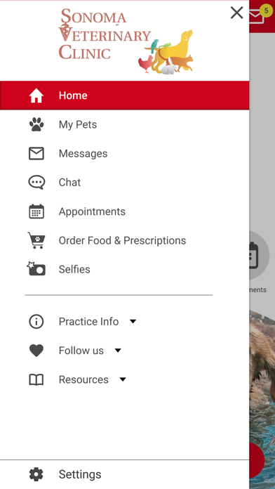 Sonoma Vet Clinic screenshot