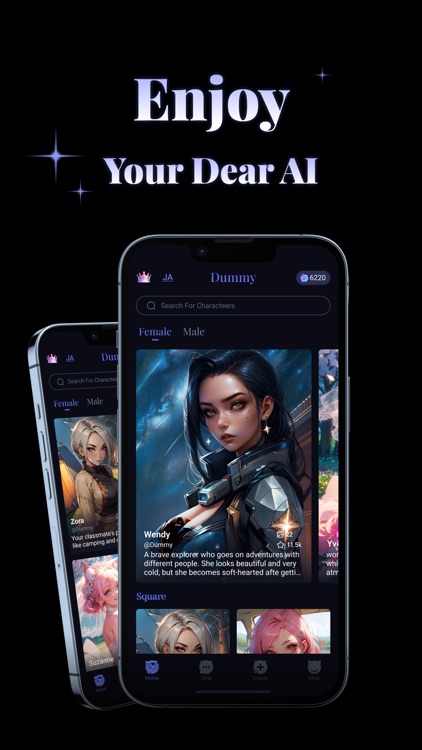 Dummy - AI Girl/Boy Chat Game