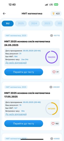 MathCorp – НМТ/ЗНО screenshot