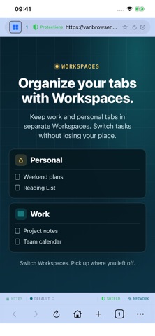 VanBrowser: Private Browser Screenshot 2 of 10