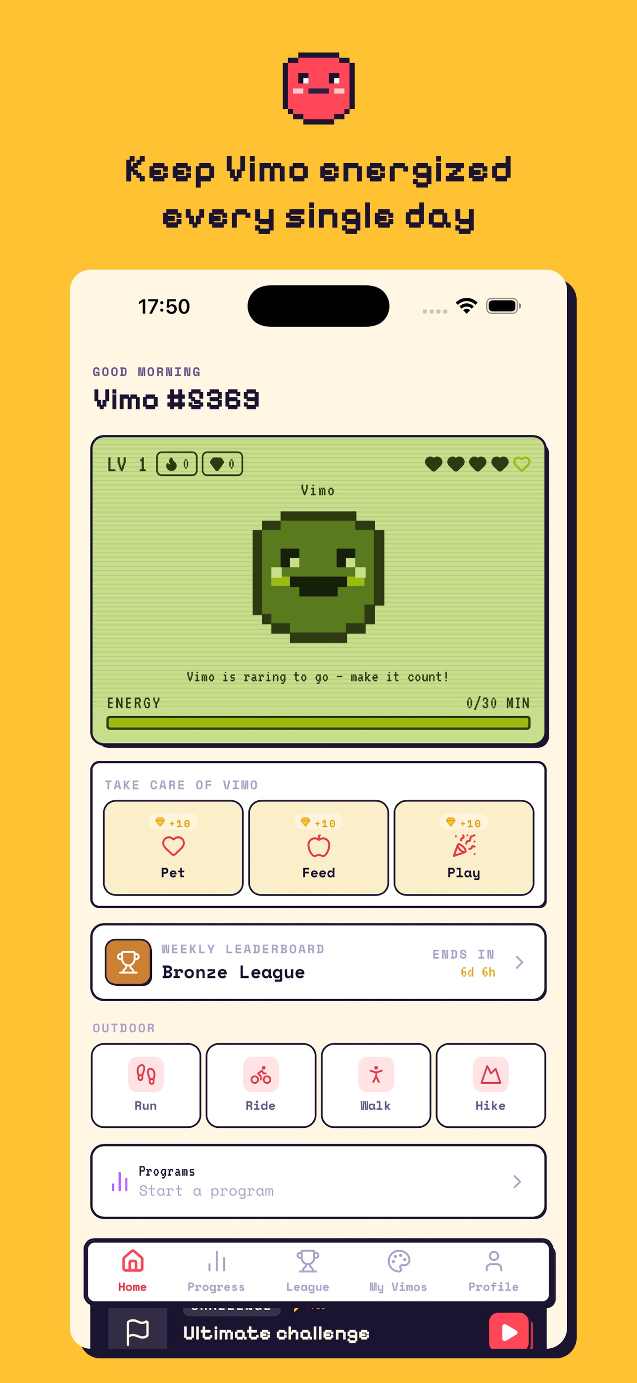 Screenshot 2 of Vimo Quest: Pet Fitness