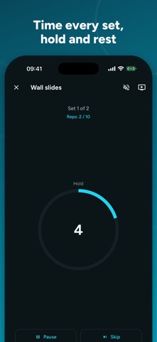 HealHabit: PT Exercise Log iPhone screenshot