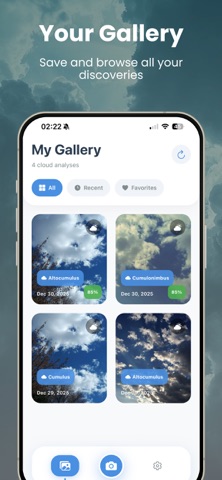 Cloud Identifier: Sky AI iPhone screenshot