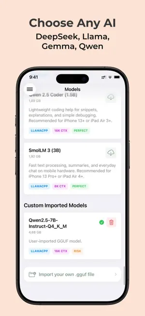 Private AI: Local Chat screenshot 2