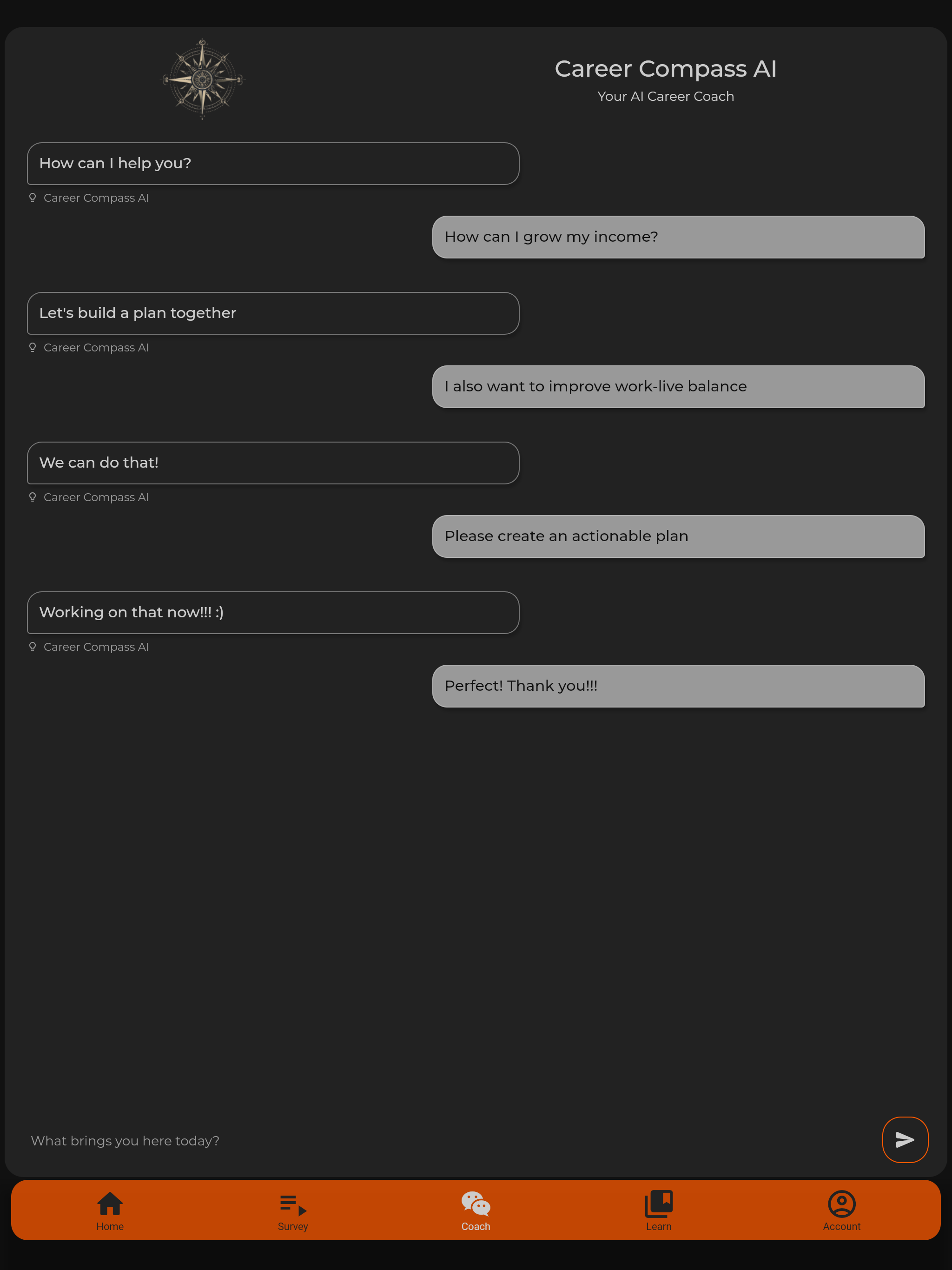 Career Compass AI Career Coach