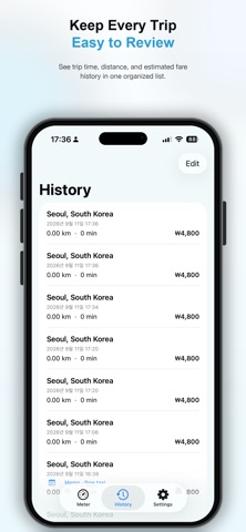 Flow Taxi: Fare Meter Screenshot 4 of 7