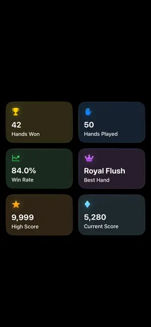 Simple Poker, Five-Card Draw screenshot 4