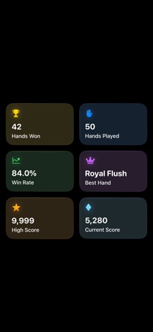 Simple Poker, Five-Card Draw Screenshot 4 of 5