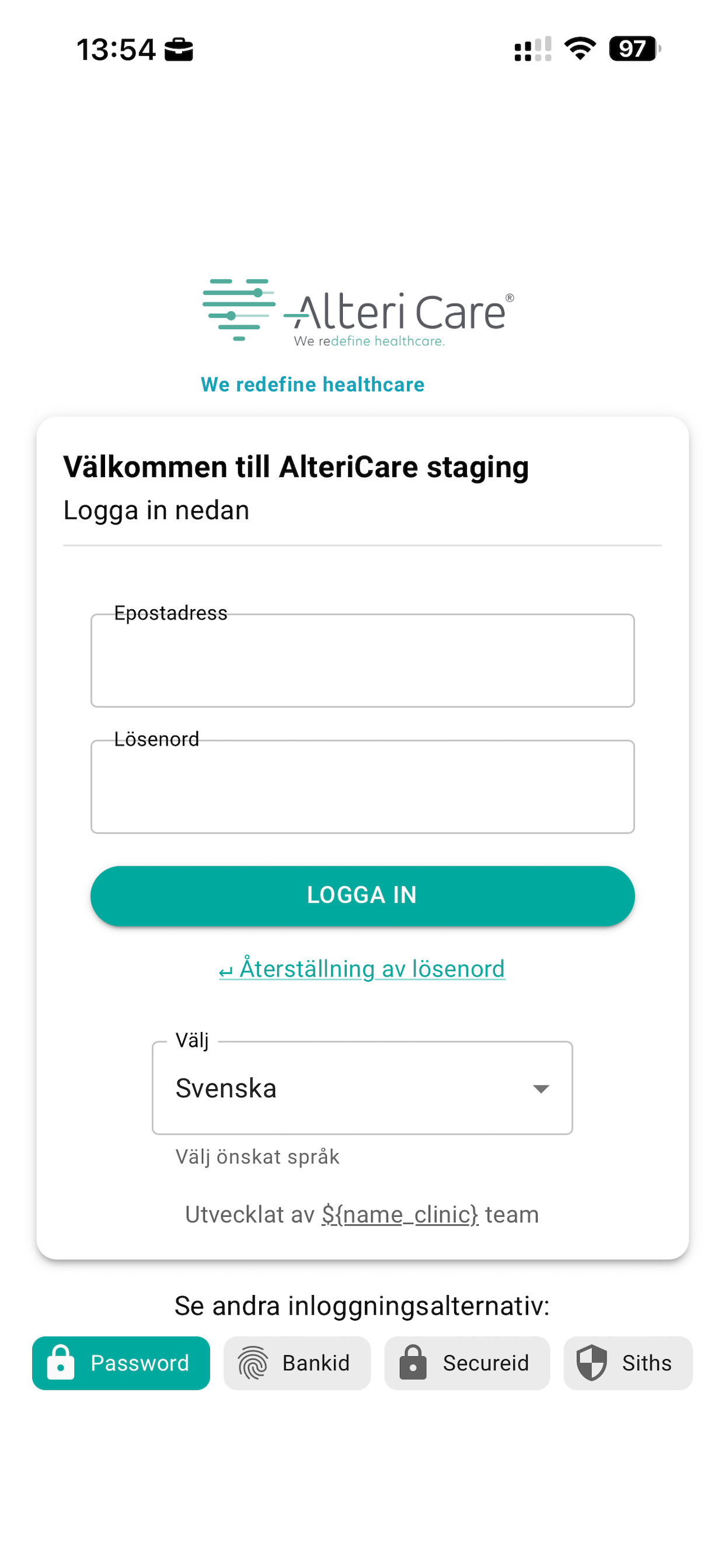 Alteri Care – plattform e-vård