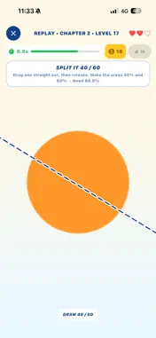 PERFECT CUT: Split It screenshot 1