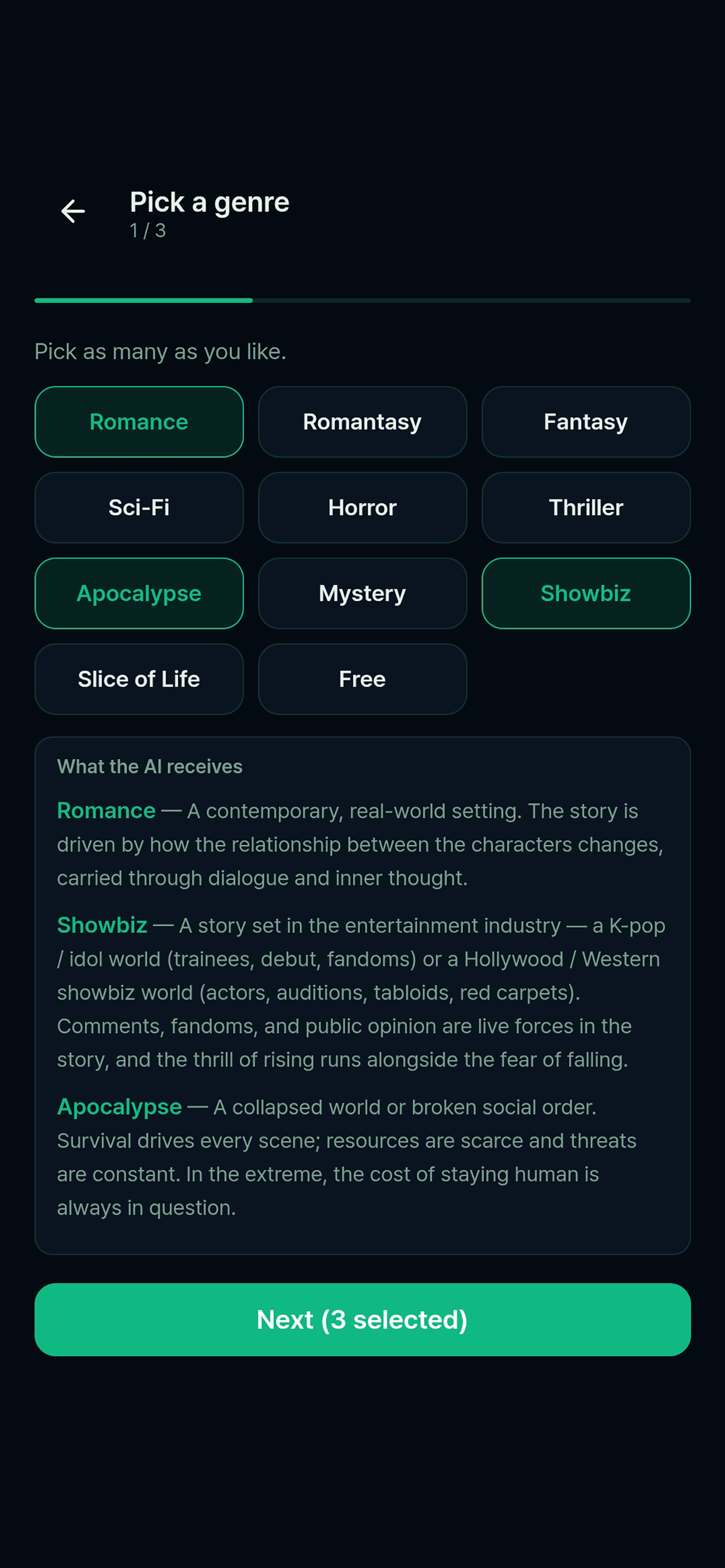 PLOT: AI Interactive Fiction screenshot 7