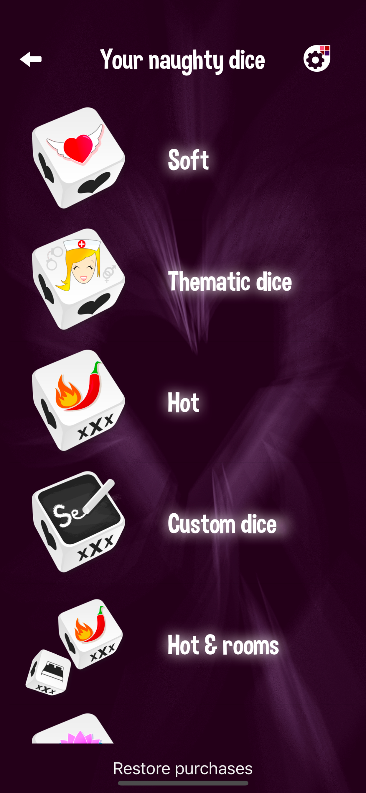 Love Dice for Couple: ErosDice screenshot 4