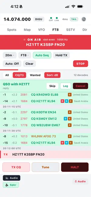 ECHOCAT - Ham Radio Remote screenshot 3