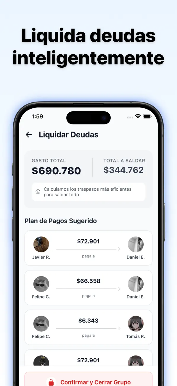 #5. Splitly (iOS) 由: Snapzi
