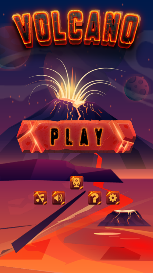 #1. Volcano Color Lines - Match 5 (iOS) 来自: AkaTek LLC