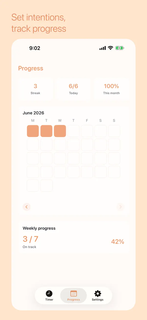 Screenshot #3 pour Soft Pomodoro - Focus Timer