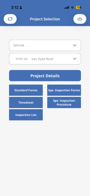 Special Inspection App screenshot 1