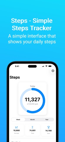 Steps - Simple Steps Tracker Screenshot 1 of 7