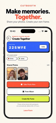 CUTBOOTH: Photo Booth & Frames Screenshot 6 of 6