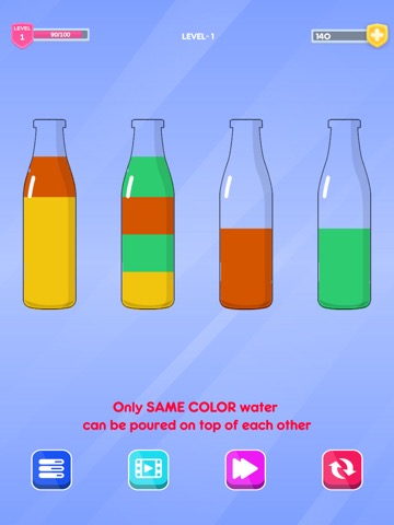 Water Sort: Sort Colors Puzzleのおすすめ画像4