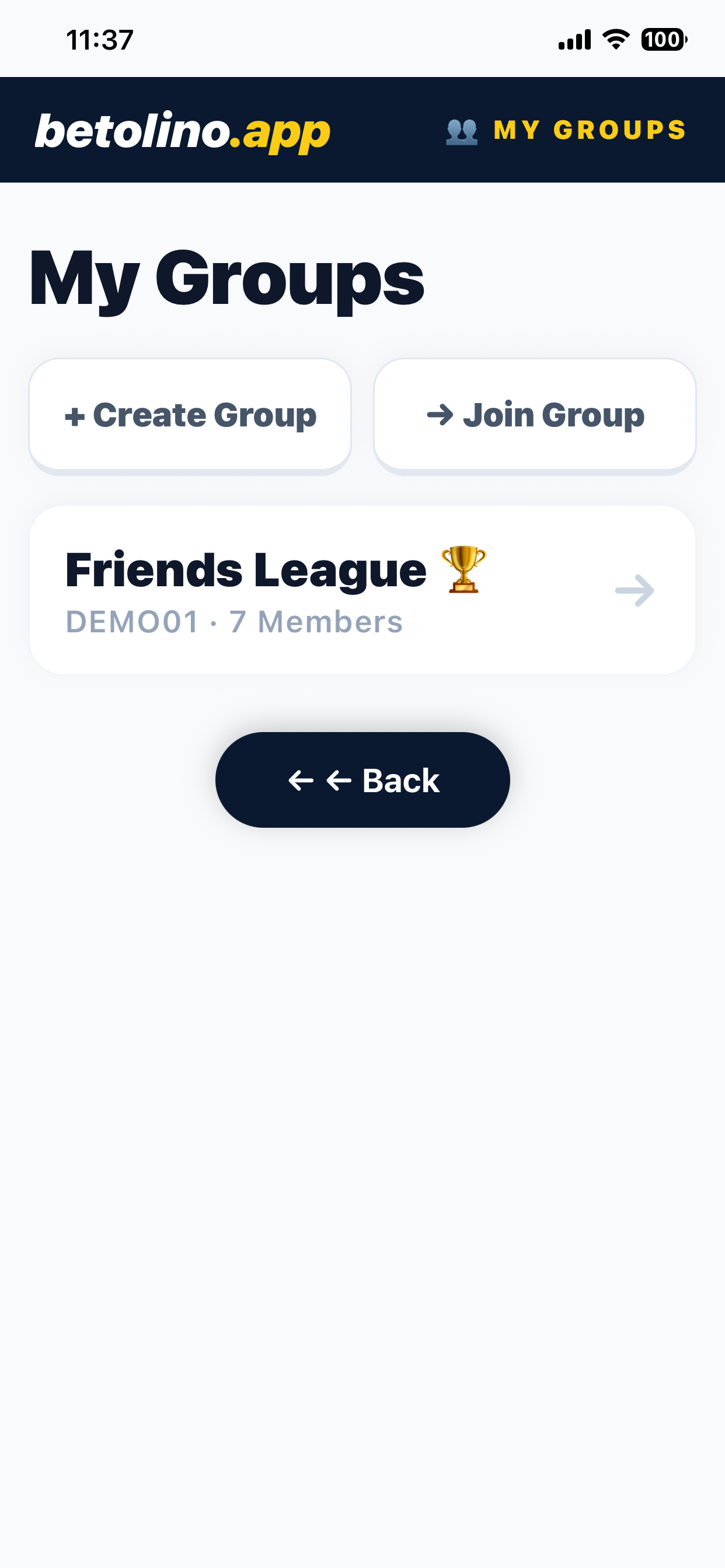 Betolino screenshot 3