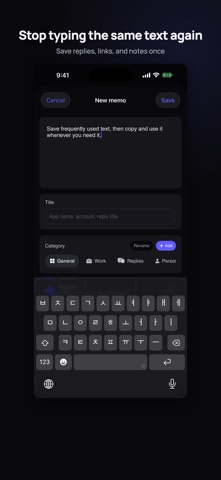 剪贴板键盘 - TapPaste screenshot