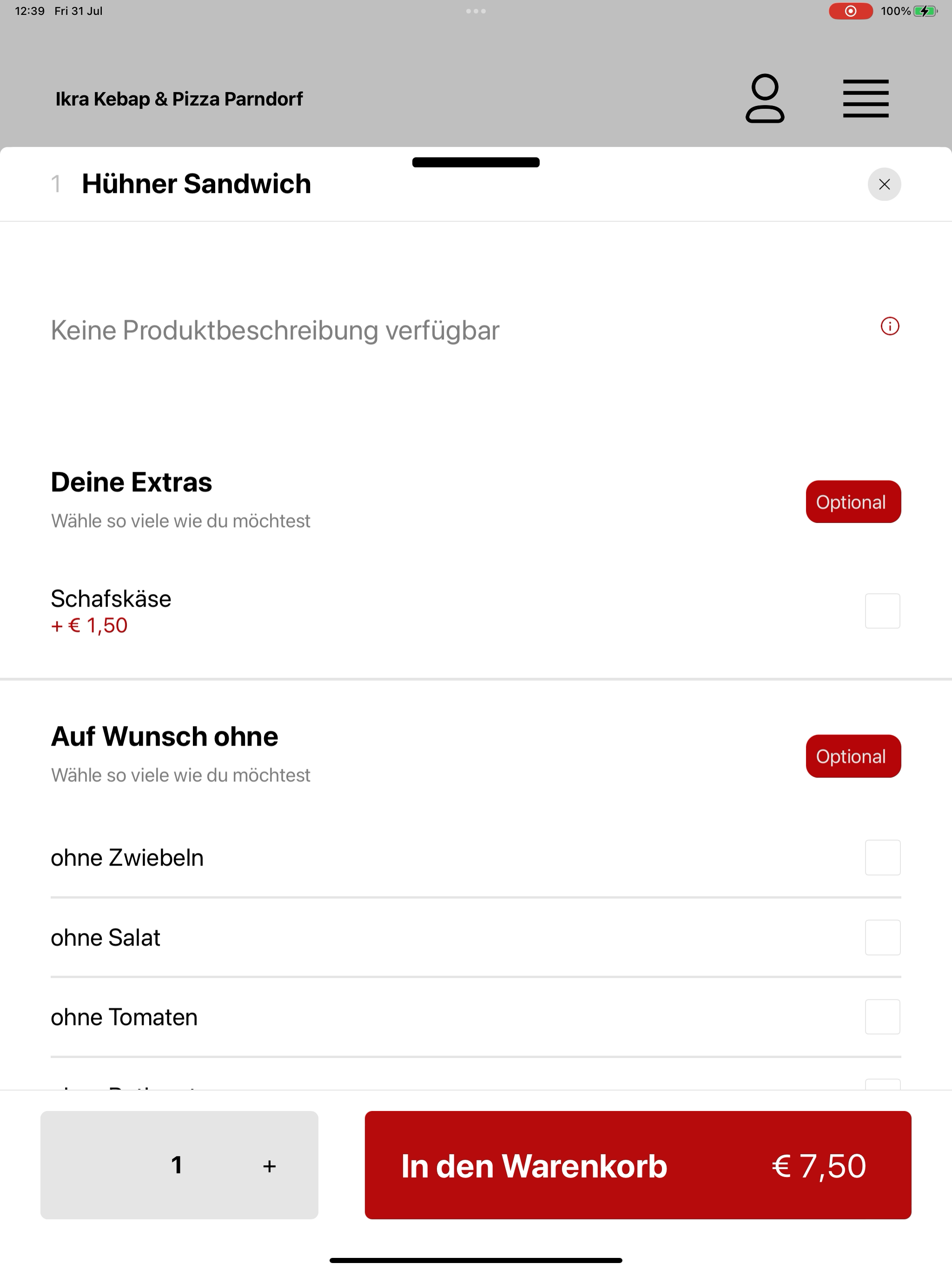 Ikra Kebap & Pizza Parndorf screenshot 9