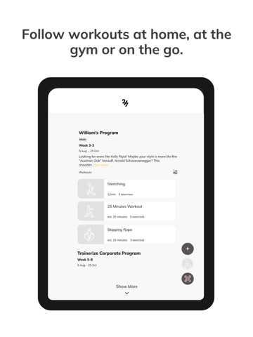 24/7 PT iPad screenshot