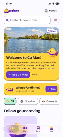 COGINGON: Local Food Guide screenshot 2