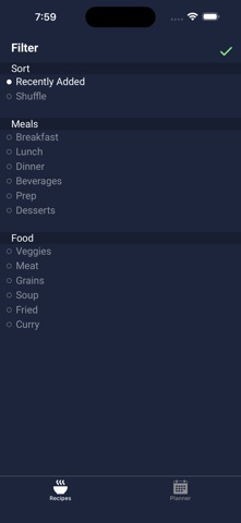 Blueberry - Recipe Planner Screenshot 3 of 3