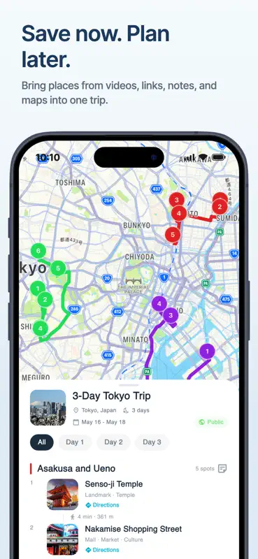 Routely: Itinerary Planner screenshot 3 of 6