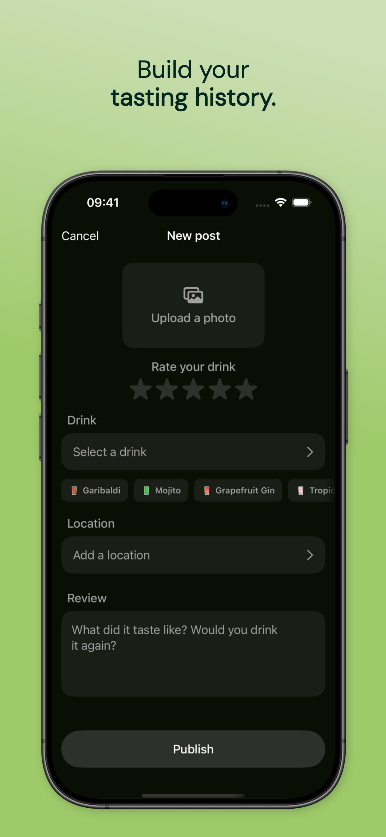 Tasted: Drink Notes