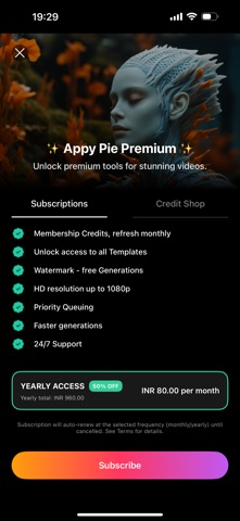 App screenshot