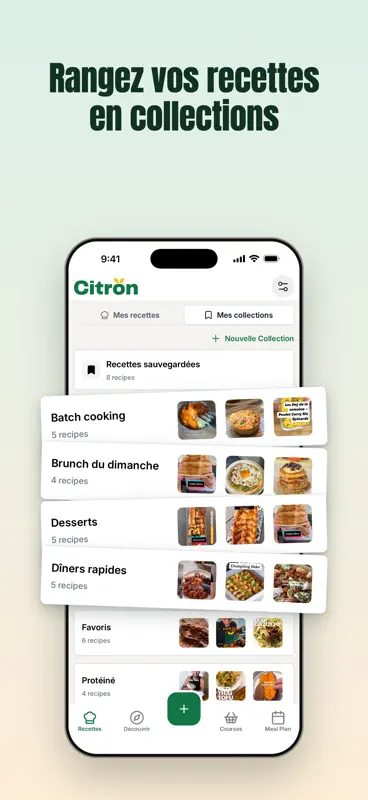 Citron: Planning Repas Semaine screenshot 8 of 10
