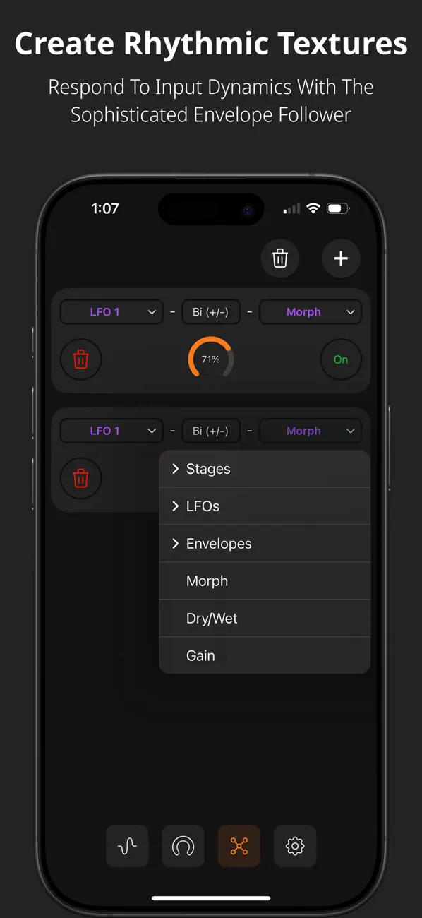 #4. ShapeStage Morphing AUv3 FX (iOS) Göre: Cem Olcay