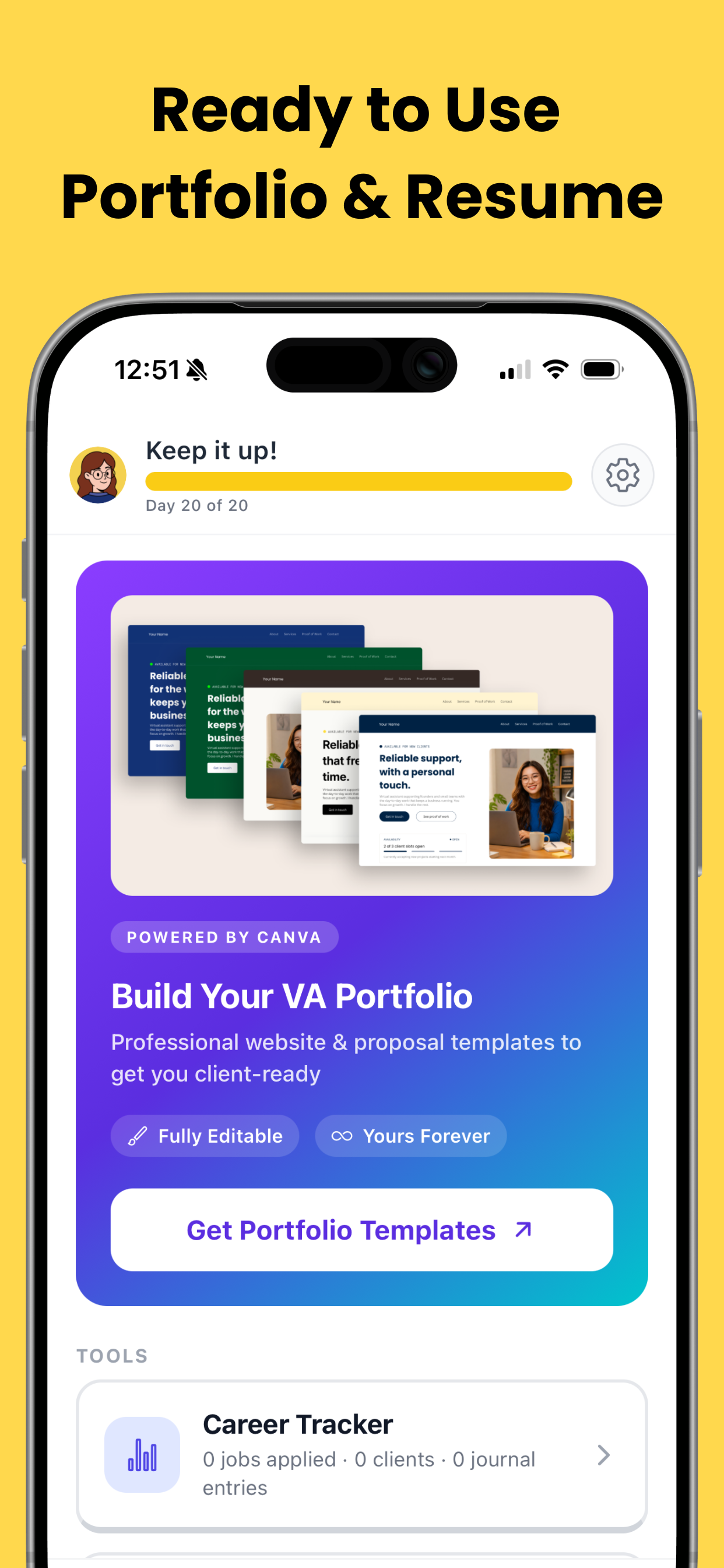 Josie AI: VA Career Coach screenshot 4