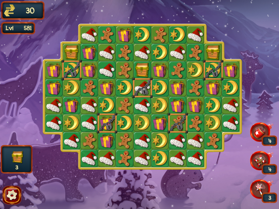 Christmas Mansion Puzzle Saga iPad screenshot 4 - Games app