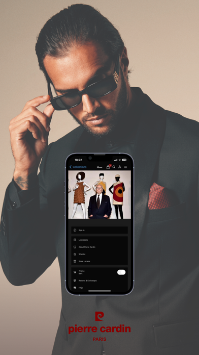 Pierre Cardin Paris Screenshot