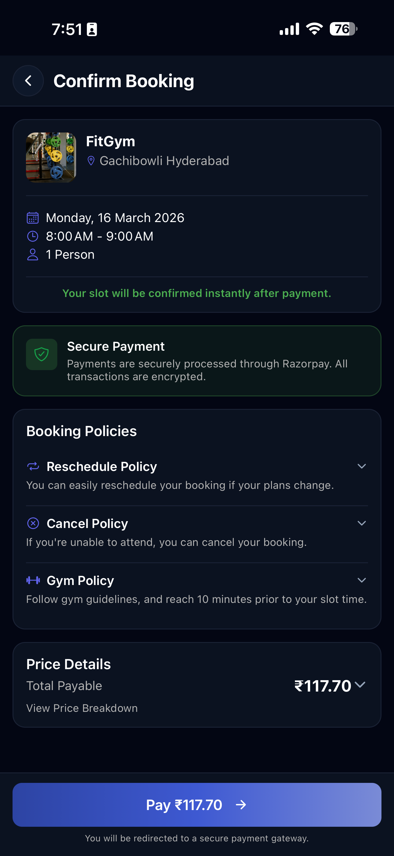 GymCard App