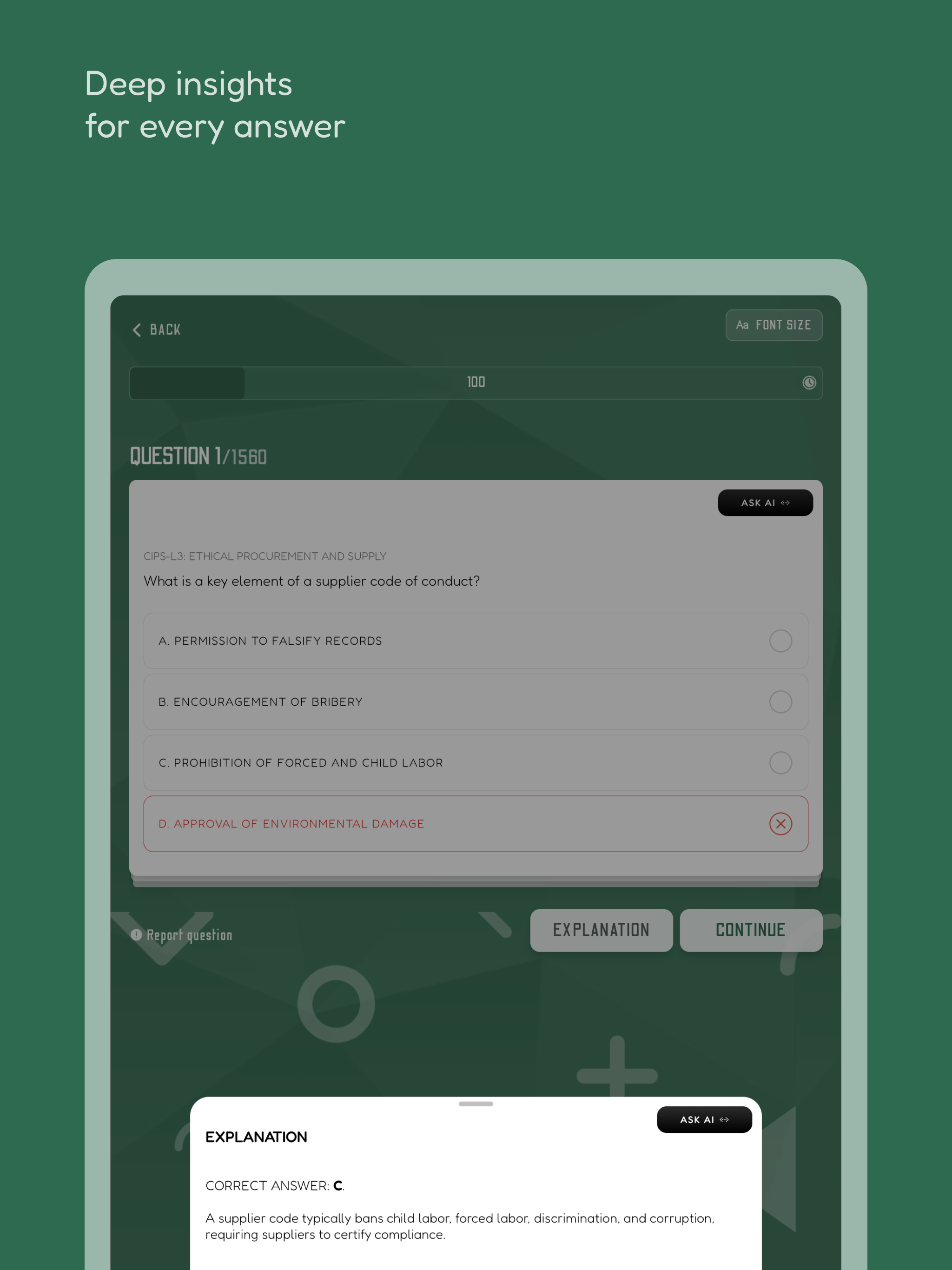 CIPS Supply Exam Prep: with AI screenshot 11