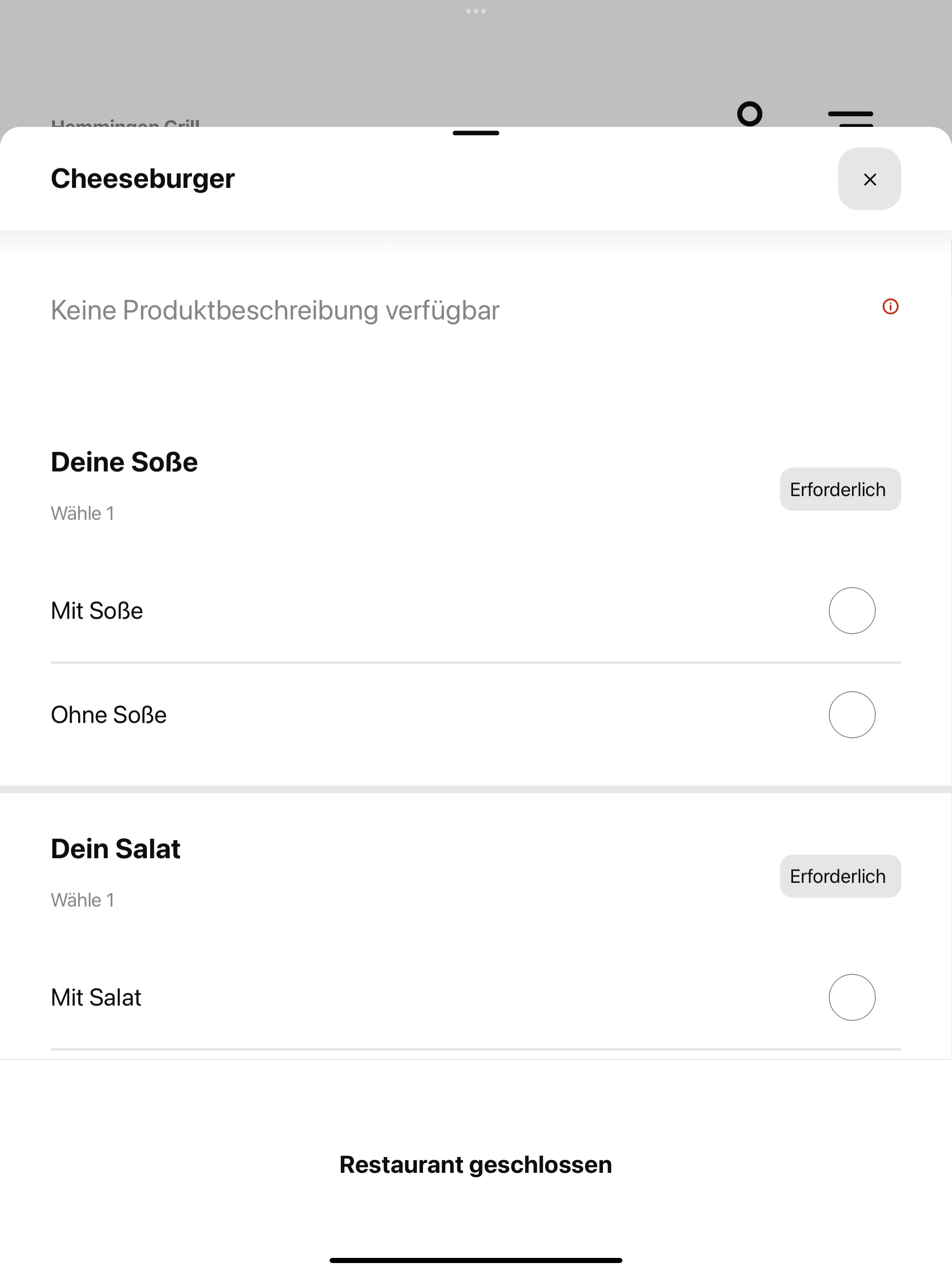 Hemmingen Grill screenshot 8