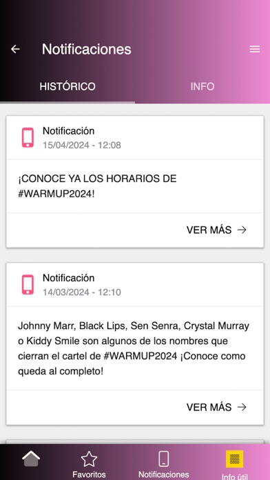 WARM UP - Estrella de Levante Screenshot